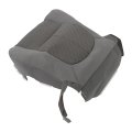 1pcs Gray Cloth Seat Cover Front Driver Side Replacement For F250 F350 F450 F550 Xlt 2011-2016 
