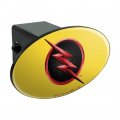 The Flash Tv Series Reverse Logo Oval Tow Trailer Hitch Cover Plug Insert