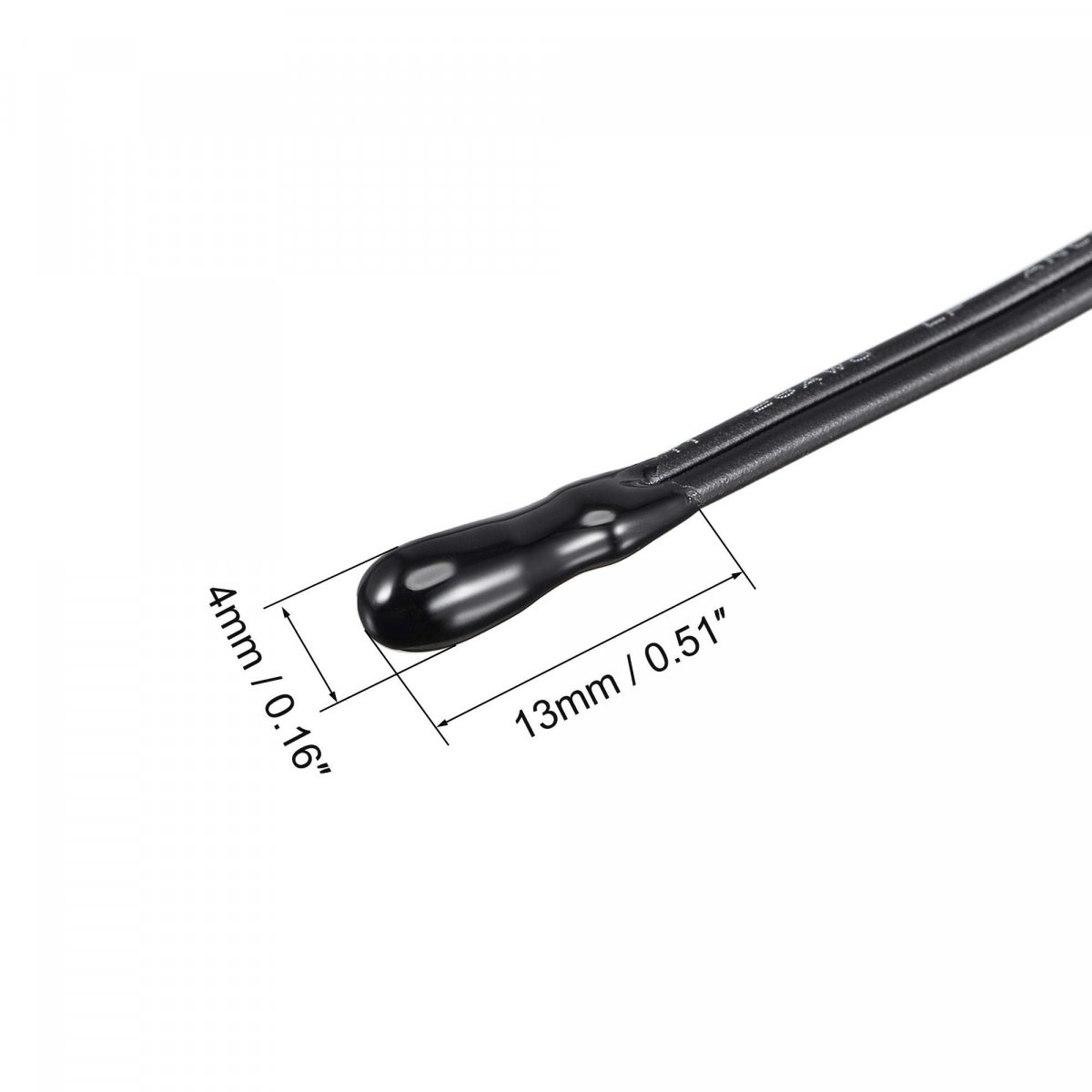 50k Ntc Temperature Sensor Probe 50cm Digital Thermometer Extension Cable