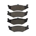 Rear Disc Brake Pads For Chrysler Cirrus 1995 1996 1997 1998 1999 2000 Set Of 4 4000 Hybridynamic Series 0 62 In Inner Pad 