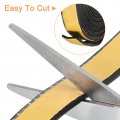Uxcell Weather Stripping 3 4 W X 1 8 T 26ft L Adhesive Door Window Seal Strip Foam Tape For Doors Insulation