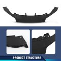 Air Dam Deflector Front Lower Valance Black For Volkswagen Jetta 2015-2018