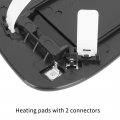 X Autohaux Mirror Glass Heated With Backing Plate Driver Side Left Rear View For Volvo S60 S80 V70 2001-2006