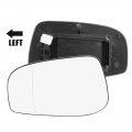 X Autohaux Mirror Glass Heated With Backing Plate Driver Side Left Rear View For Volvo S60 S80 V70 2001-2006