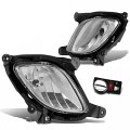 Dna Motoring Fl-ztl-130-ch Fog Light With Switch Driver Passenger Side Enhance Visibility For 10-12 Coupe 