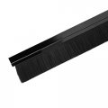 Uxcell Door Bottom Sweep H-shape Aluminum Alloy Base With 2-inch Black Nylon Brush 39-inch X 2 8-inch