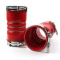 Silicone Charge Air Cooler Hump Hose W Clamps 4 X 6 1 Pair For Peterbilt Kenworth 