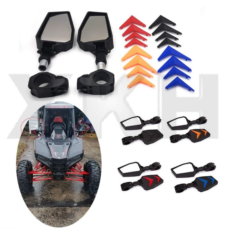 Utv Side Adjustable Mirror Set For 1 75 Polaris Rzr Xp900 Xp1000 Xp 1000 B07pjpvhk4