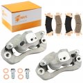 M Mati Front Left Right Disc Brake Caliper With Sintered Pads For Honda Pioneer 1000 Talon 1000x 1000r Sxs1000 2016-2023