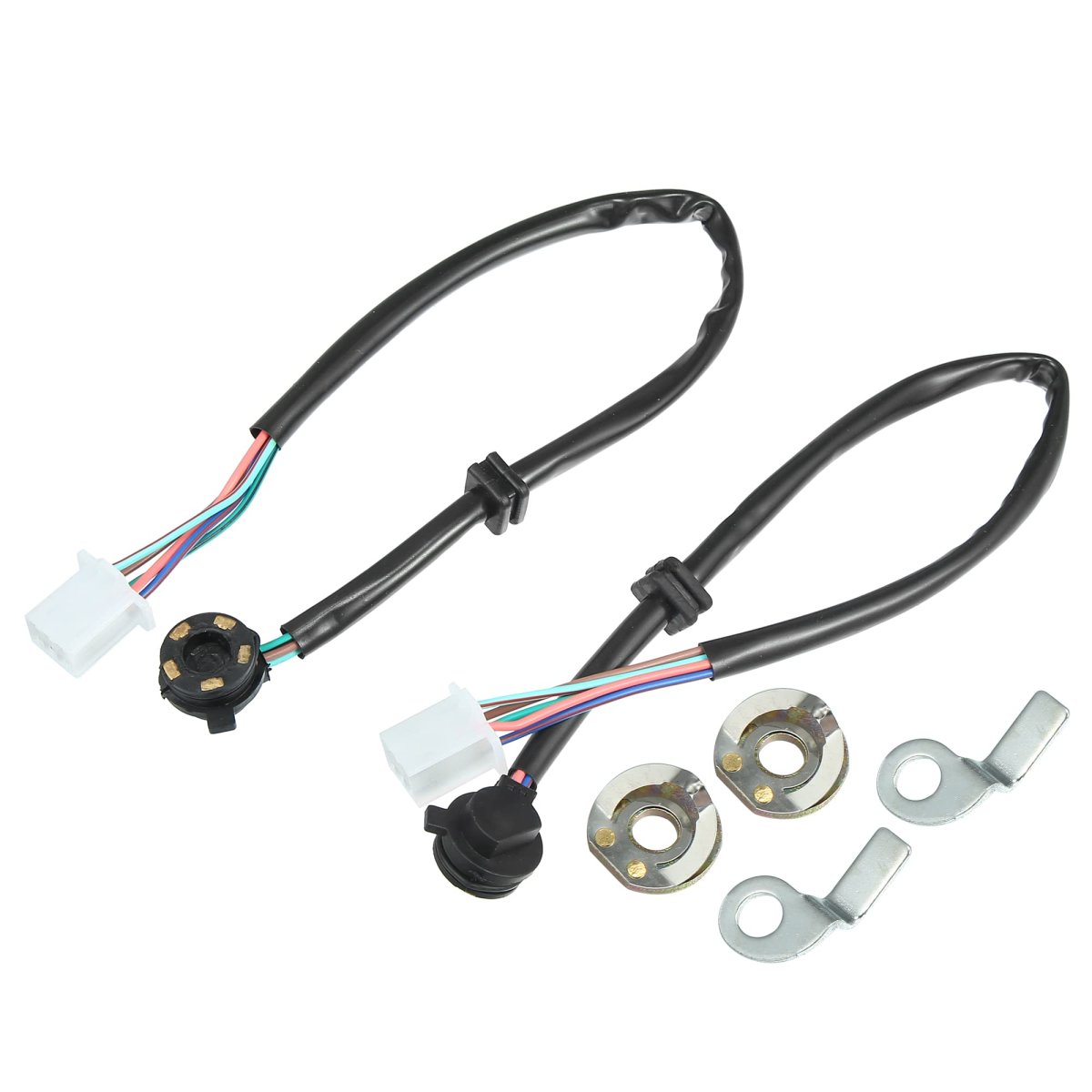 2pcs Replacement Motorbike Gear Position Sensor Wiring Wire Neutral Safety Switch