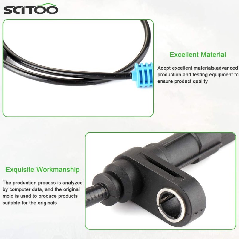 Front Left Or Right Abs Wheel Speed Sensor Als2383 For 2002 2003 2004 2005 2006 2007 2008 Mini Cooper 1 Piece