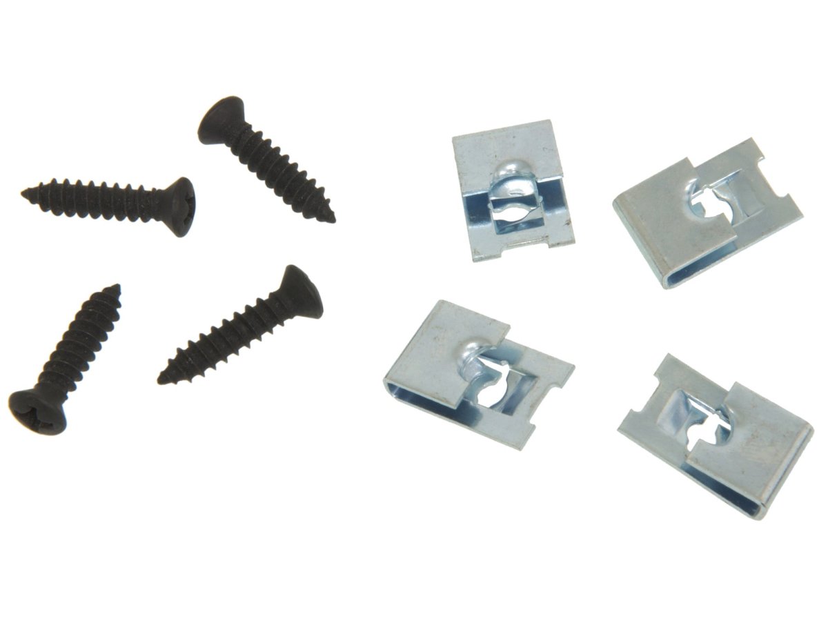 1968 1976 Corvette Shift Console Plate Screws With J Nuts 8 Piece Set Part Number 343020