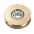 Uxcell Sliding Door Roller U Groove 8mm Shaft Hole 40mm Diameter 7 9mm Width Bearing Steel Pack Of 2