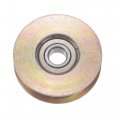 Uxcell Sliding Door Roller U Groove 8mm Shaft Hole 40mm Diameter 7 9mm Width Bearing Steel Pack Of 2