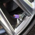 Superman Classic S Shield Logo Tire Rim Wheel Aluminum Valve Stem Caps
