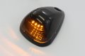 Red Hound Auto Compatible With Ford Super Duty 1999-2016 5-piece Smoked Lens Amber Led Cab Roof Running Marker Light Set