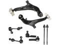 Front Lower Control Arm Ball Joint Sway Bar Link And Tie Rod End Kit 8-piece For 2002-2004 Infiniti I35 Base Sedan 4-door 3 5l 