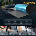 590mil 15mm 10 76sqft Sound Deadener Mat Aluminum Foil Heat Shield Material Self Adhesive Universal For Hood Boat Engine Cover