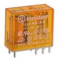 Finder 40 52 8 110 0000 Power Relay Dpdt-2co 110vac 15a Pcb 5 Pieces 