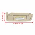 Right Passenger Side Sun Visor Beige Replacement For 2006-2008 Civic 83230-sna-a01zb