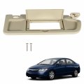 Right Passenger Side Sun Visor Beige Replacement For 2006-2008 Civic 83230-sna-a01zb 