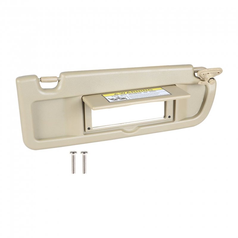 Right Passenger Side Sun Visor Beige Replacement For 2006-2008 Civic 83230-sna-a01zb