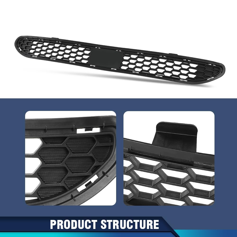 Bumper Grille Front For Hyundai Santa Fe 2019-2020 86531s2010 Hy1036144