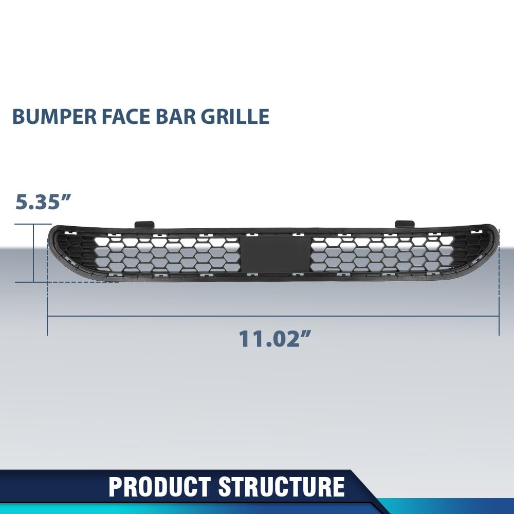 Bumper Grille Front For Hyundai Santa Fe 2019-2020 86531s2010 Hy1036144