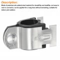 Uxcell Rubber Cushion Strut Clamp 5pcs 1-1 16 Cushioned Rigid Steel Pipe For Mounting Pex Tubing To Channels