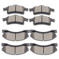 Automotive Replacement Brake Pads Front Rear Fit For Jeep Grand Cherokee 1999-2004
