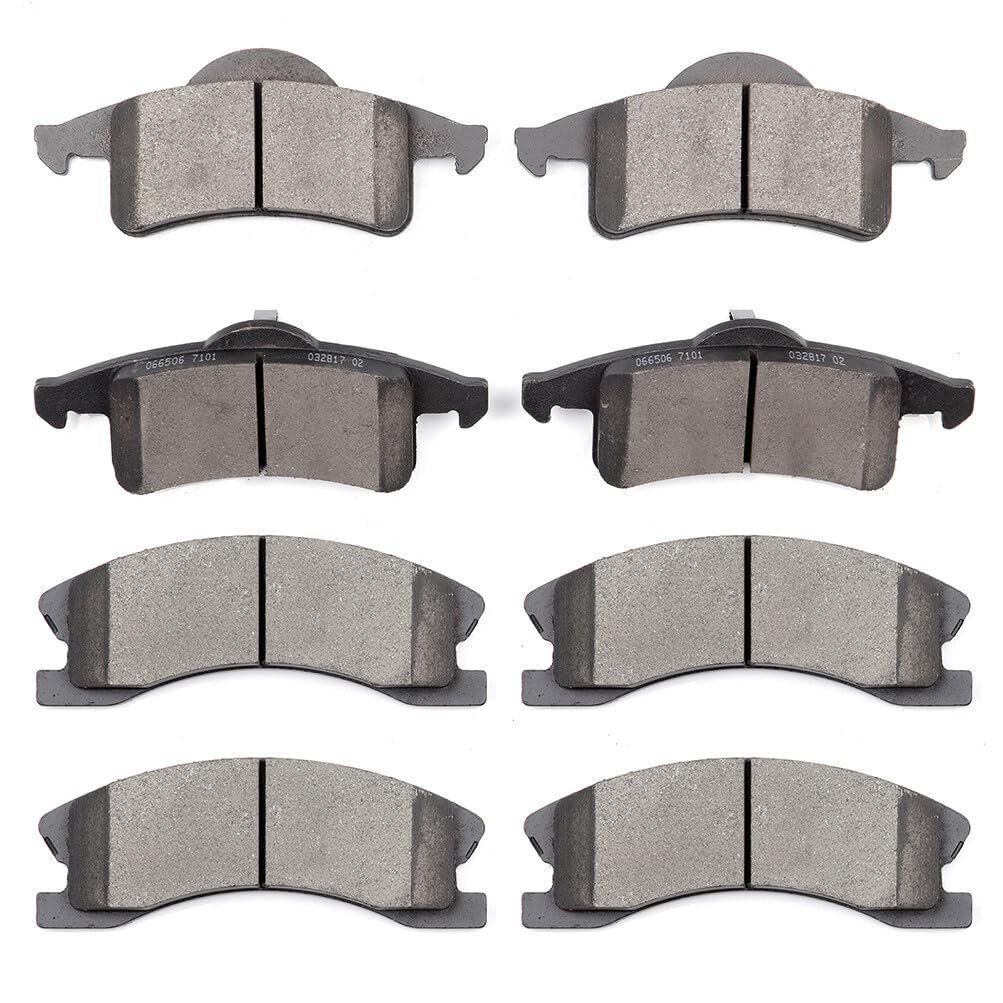 Automotive Replacement Brake Pads Front Rear Fit For Jeep Grand Cherokee 1999-2004