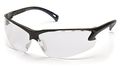 Pyramex Venture 3 Safety Eyewear Clear Lens With Black Frame 