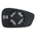 Spieg Driver Side Mirror Glass Replacement For Ford Fiesta 2011-2019 Non-heated With Backing Plate Left