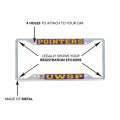 University Of Wisconsin Stevens Point Uwsp Pointers Metal License Plate Frame For Front Or Back Car Officially Licensed Mascot