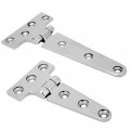 Stainless Steel 316 Hinges Heavy Duty Marine Boat Caravan Cabinet Shed Garden Wooden Door Gate T- Shape Hinge Hardware Size 76 