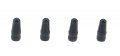 Wowlife 4x Bike Bicycle Road Racing Colour Presta Valve Cap Dust Covers Black