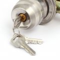 Uxcell Bedroom Bathroom Door Metal Privacy Round Handle Knob Lock Lockset W Keys