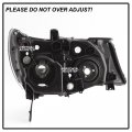 Acanii For 2007-2010 Acura Mdx Headlight Headlamp Hid Type Without Adaptive- Replacement Driver Side Only