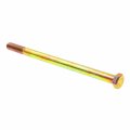 Prime-line Hex Head Cap Screws Grade 3 In -16 X 6 8 Yellow Zinc 10 Pack 