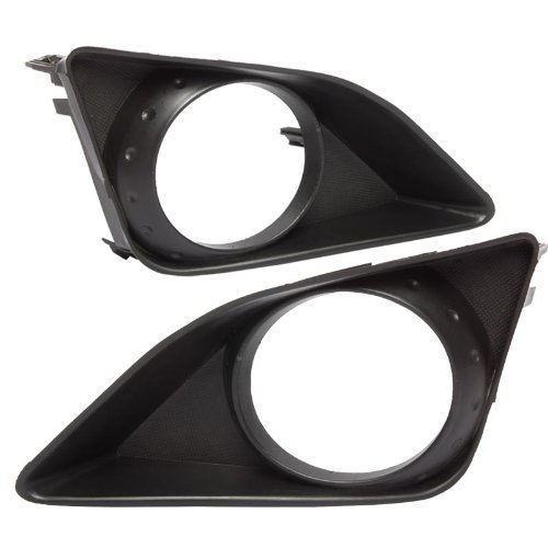 Abs Black Fog Light Covers For 2008-2010 Toyota Corolla