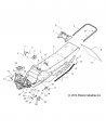 Polaris Snowmobile Chassis And Pipe Bracket Genuine Oem Part Qty 1