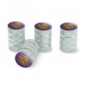 Willy Wonka And The Chocolate Factory Logo Tire Rim Wheel Aluminum Valve Stem Caps