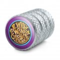 Willy Wonka And The Chocolate Factory Logo Tire Rim Wheel Aluminum Valve Stem Caps
