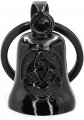Cigamate Motorcycle Bells For Bikers Viking Celtic Knot Angel Keychain With Key Ring Biker Riding Accessory Bell Luck All Your 