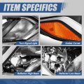Auto Dynasty Halogen Model Factory Style Headlight Lamp Compatible With Nissan Sentra S Sv 2020-2022 Passenger Right Side Black