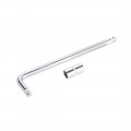 Socket Accessory Set Of 2 Pcs 9mm 6-point Shallow 6 L-shape Extension Handle With 1 4 Drive 