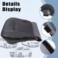 Driver Bottom Perforated Leather Seat Cover Dark Gray For Nissan Frontier 2005 2006 2007 2008 2009 2010 2011 2012 2013 2014