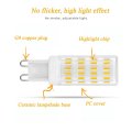 3w G9 Led Light Bulb Dimmable 30w Halogen Equivalent Warm White 3000k 360a Beam Angle Ac12-24v 380lm Bi Pin Base For Home