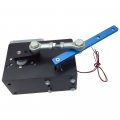 Letkingok Dc 12v 24v Diy Reciprocating Swing Motor Actuator Speed Adjustable Angle 35 60 90 Degree With Power Supply And