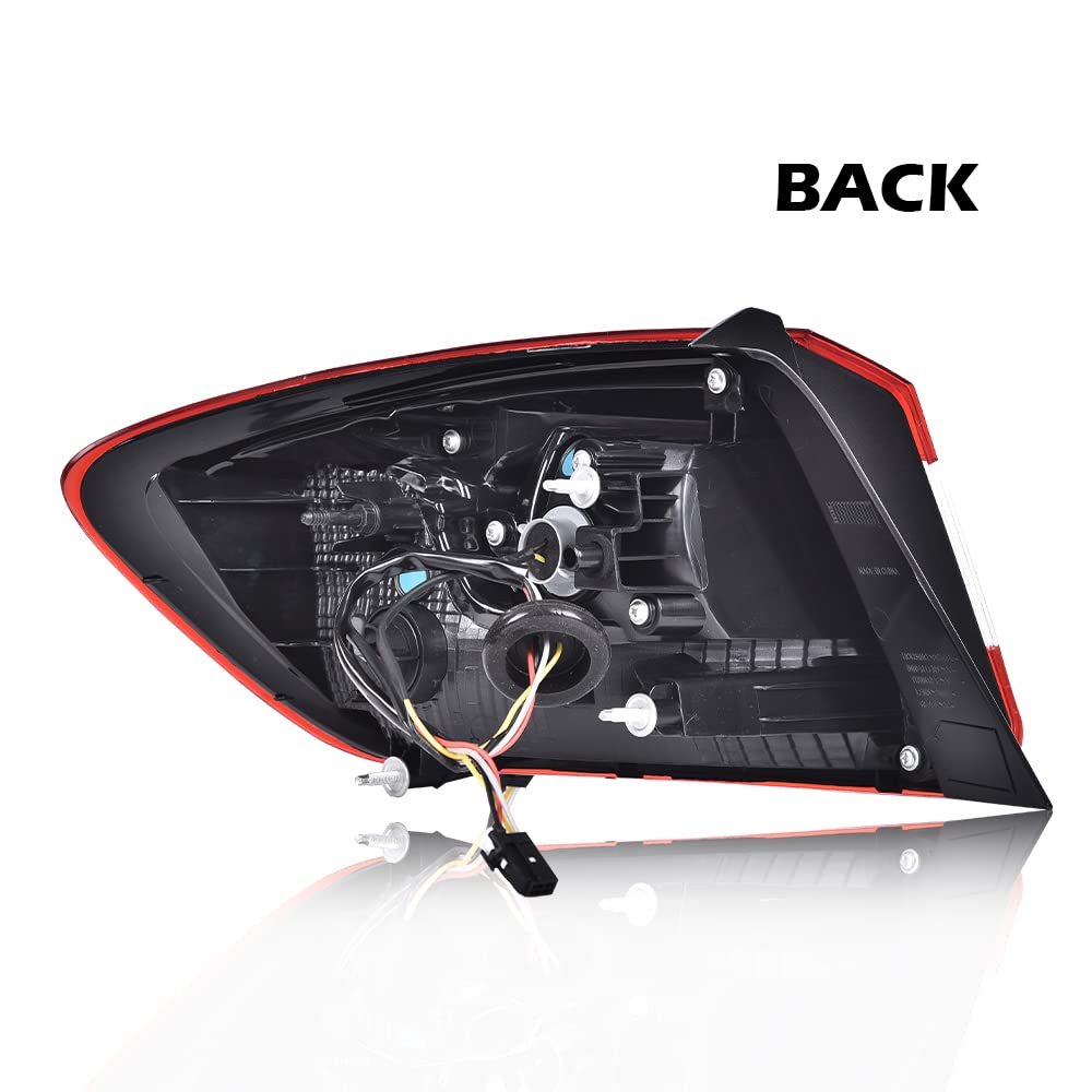Right Tail Light Assembly Fit Chevy Cruze 4-door Sedan 2016-2019